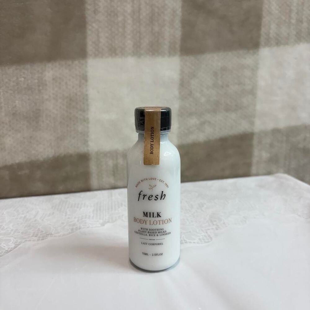 Fresh milk body lotion lotion
